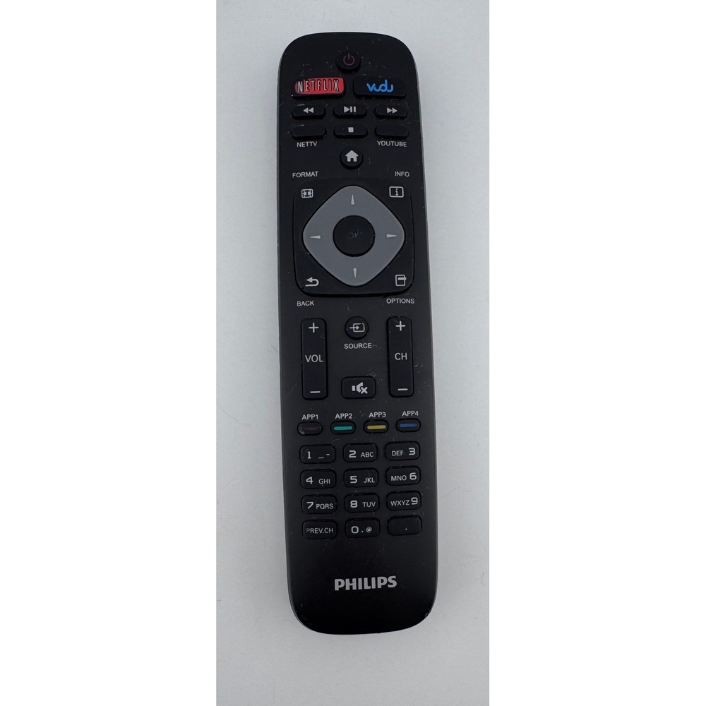Philips TV Remote Control with‎ Netflix and YouTube Buttons